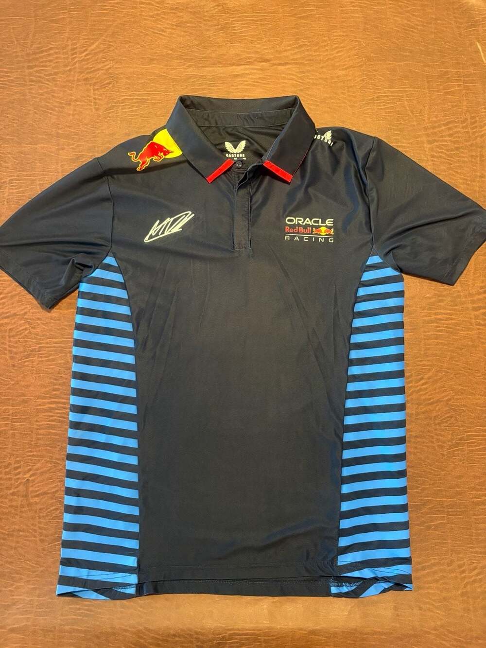 Castore Oracle Red Bull Racing F1 Team 2024 Sergio Perez #11 Polo Shirt